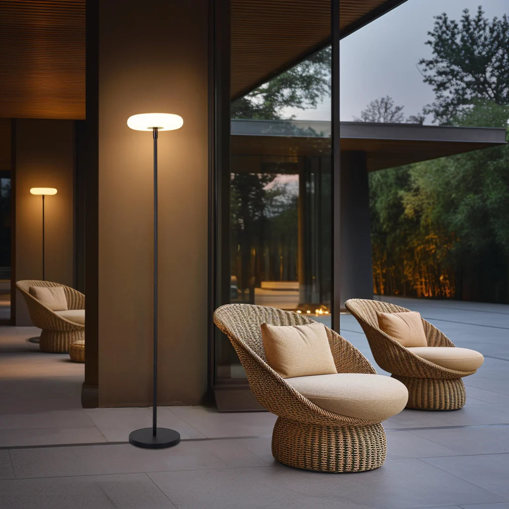 Solar Powered Outdoor Floor Lamp