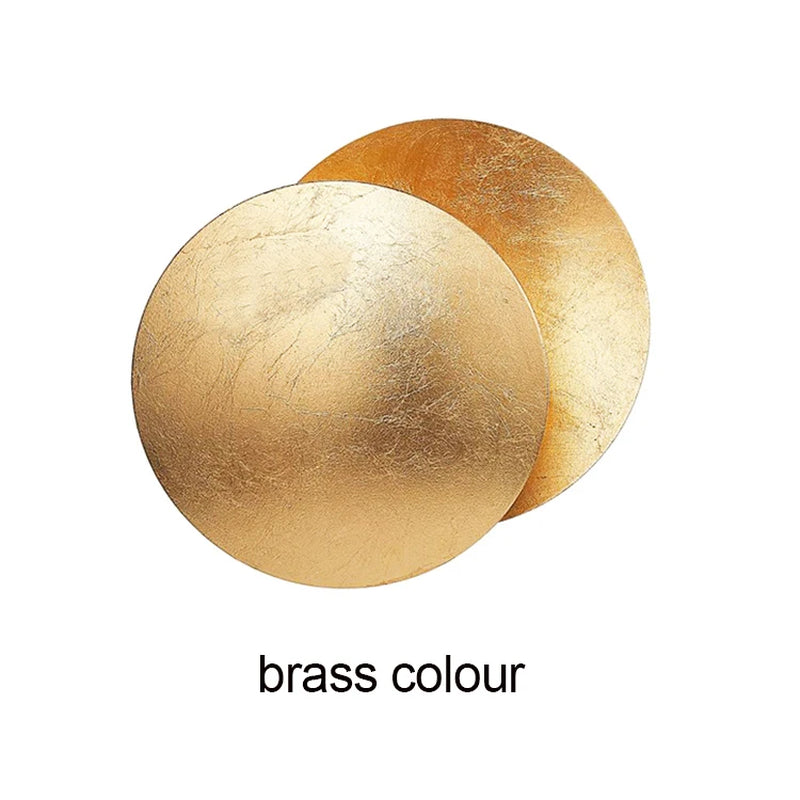 Modern Aisle Corridor round Wall Lamp Bedroom Eclipse Wall Lighting Indoor Bedside Lighting Decoration Living Room Wall Light