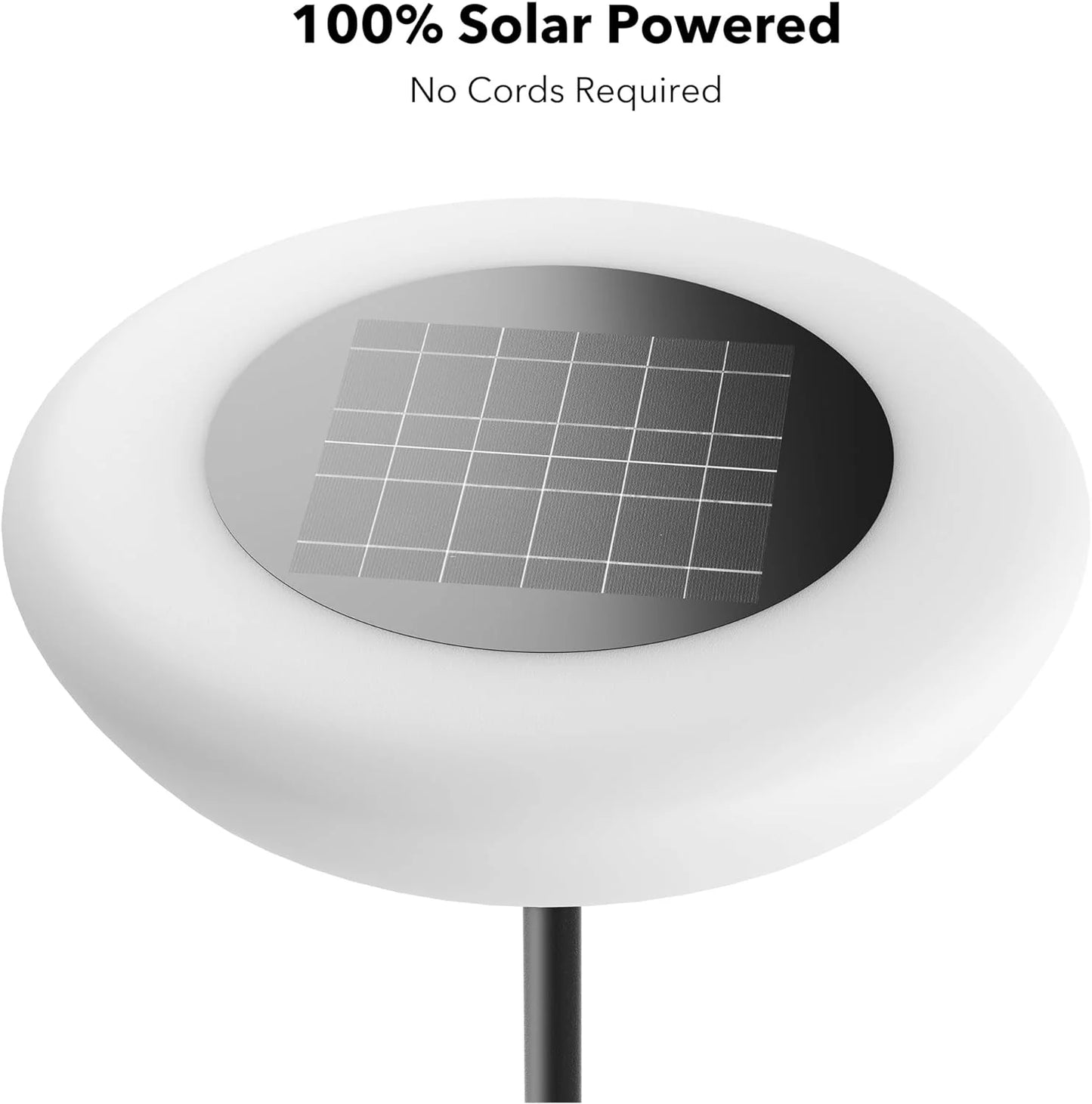 Solar Powered Outdoor Floor Lamp