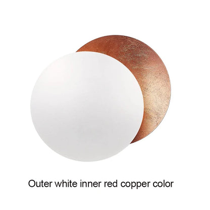 Modern Aisle Corridor round Wall Lamp Bedroom Eclipse Wall Lighting Indoor Bedside Lighting Decoration Living Room Wall Light